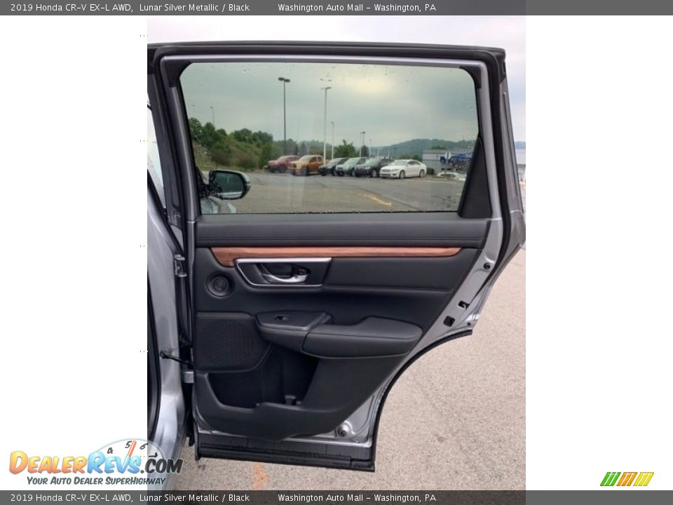 2019 Honda CR-V EX-L AWD Lunar Silver Metallic / Black Photo #24