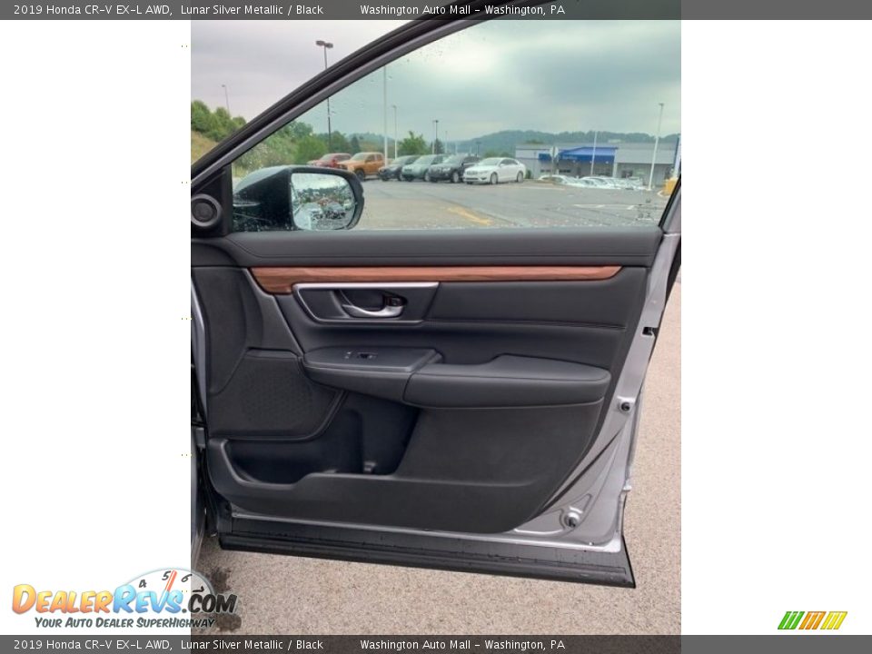 2019 Honda CR-V EX-L AWD Lunar Silver Metallic / Black Photo #27