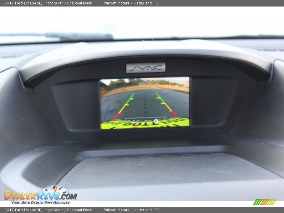 2017 Ford Escape SE Ingot Silver / Charcoal Black Photo #20