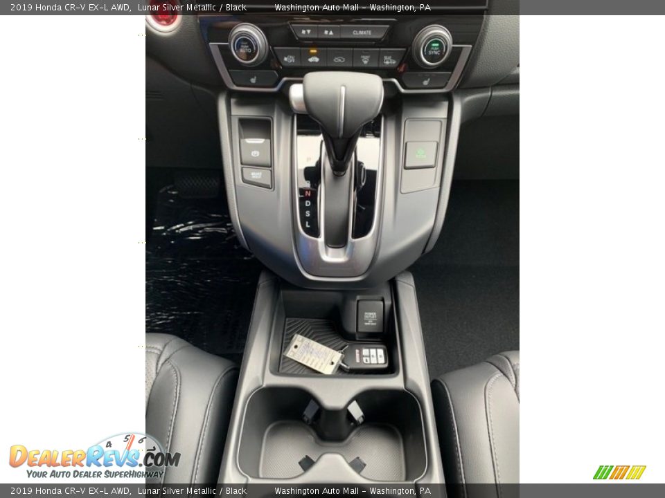 2019 Honda CR-V EX-L AWD Lunar Silver Metallic / Black Photo #35