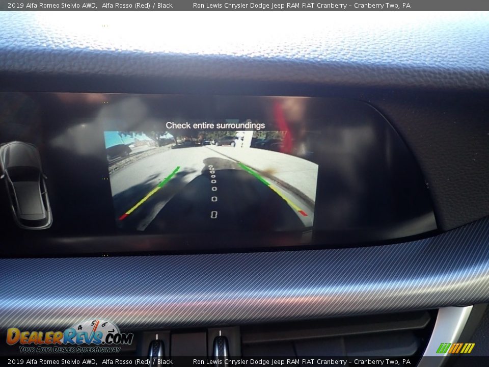 2019 Alfa Romeo Stelvio AWD Alfa Rosso (Red) / Black Photo #23