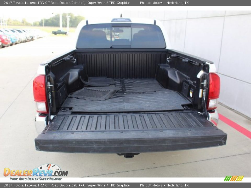 2017 Toyota Tacoma TRD Off Road Double Cab 4x4 Super White / TRD Graphite Photo #27