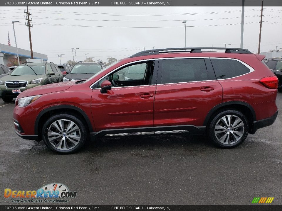 Crimson Red Pearl 2020 Subaru Ascent Limited Photo #3