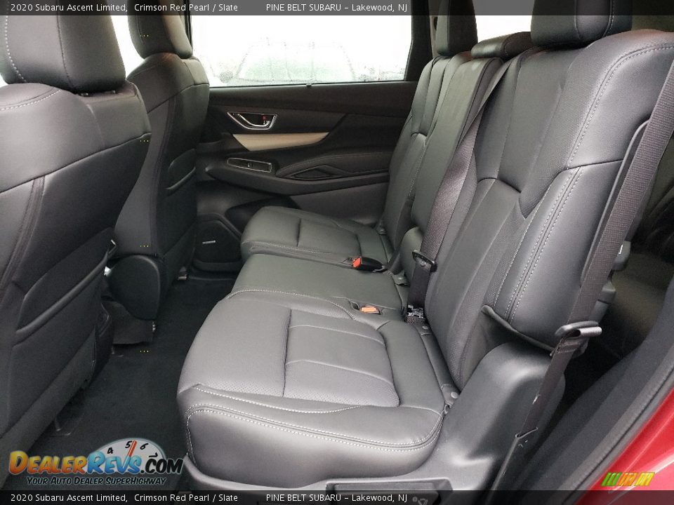 2020 Subaru Ascent Limited Crimson Red Pearl / Slate Photo #6
