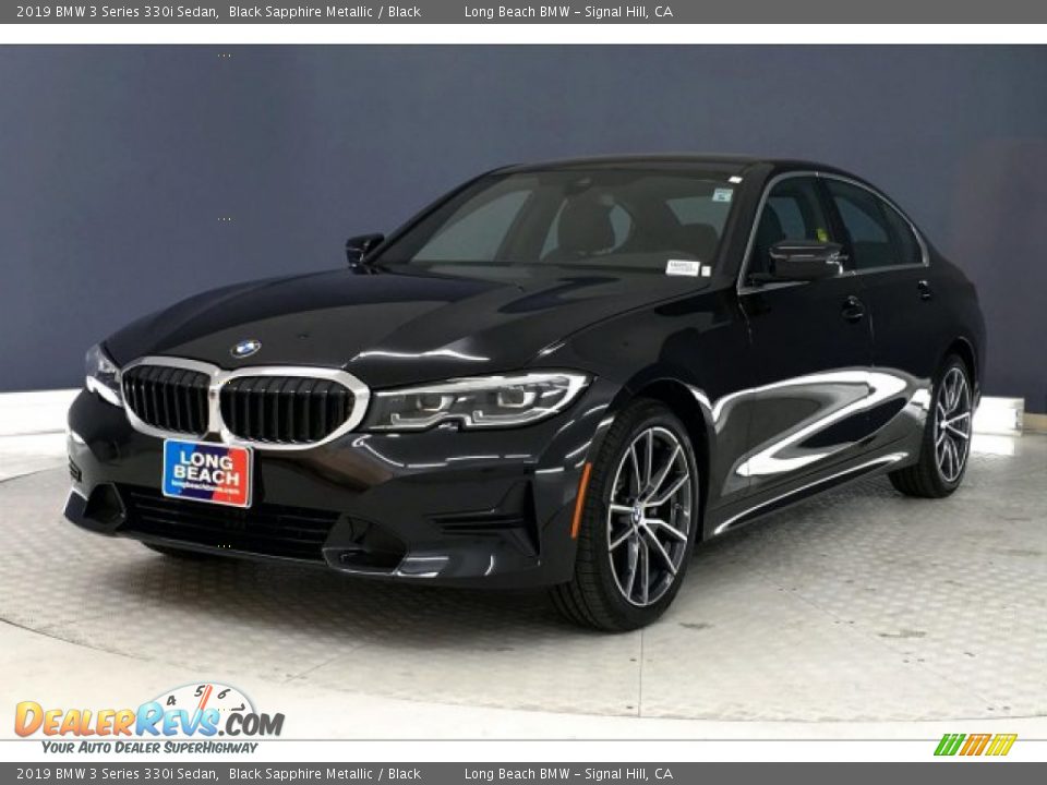 2019 BMW 3 Series 330i Sedan Black Sapphire Metallic / Black Photo #12