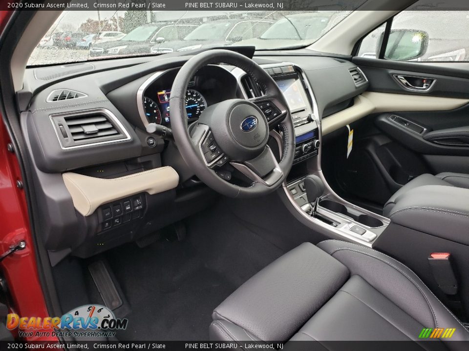 Slate Interior - 2020 Subaru Ascent Limited Photo #7