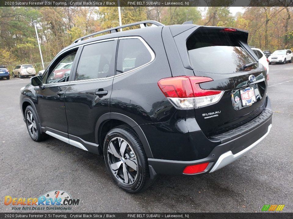 2020 Subaru Forester 2.5i Touring Crystal Black Silica / Black Photo #4