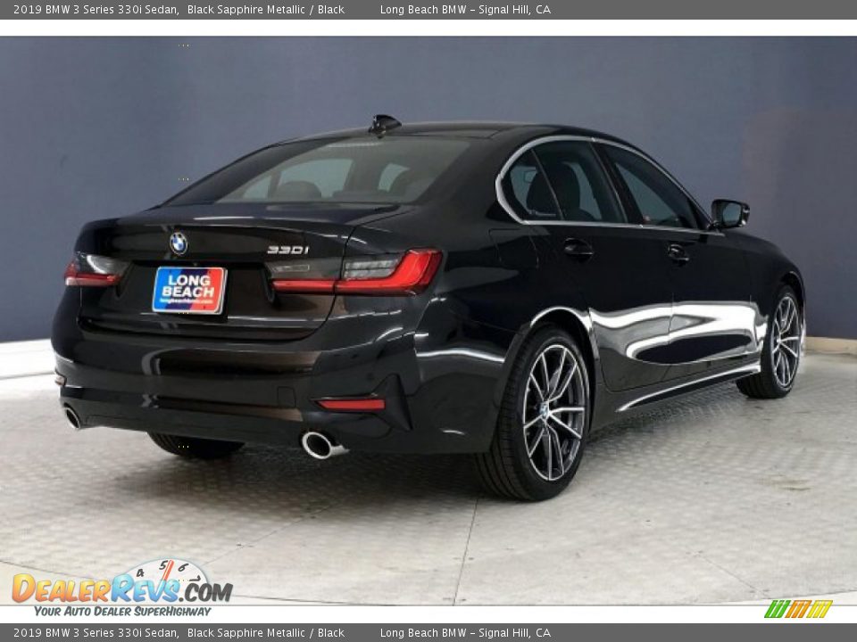 2019 BMW 3 Series 330i Sedan Black Sapphire Metallic / Black Photo #30