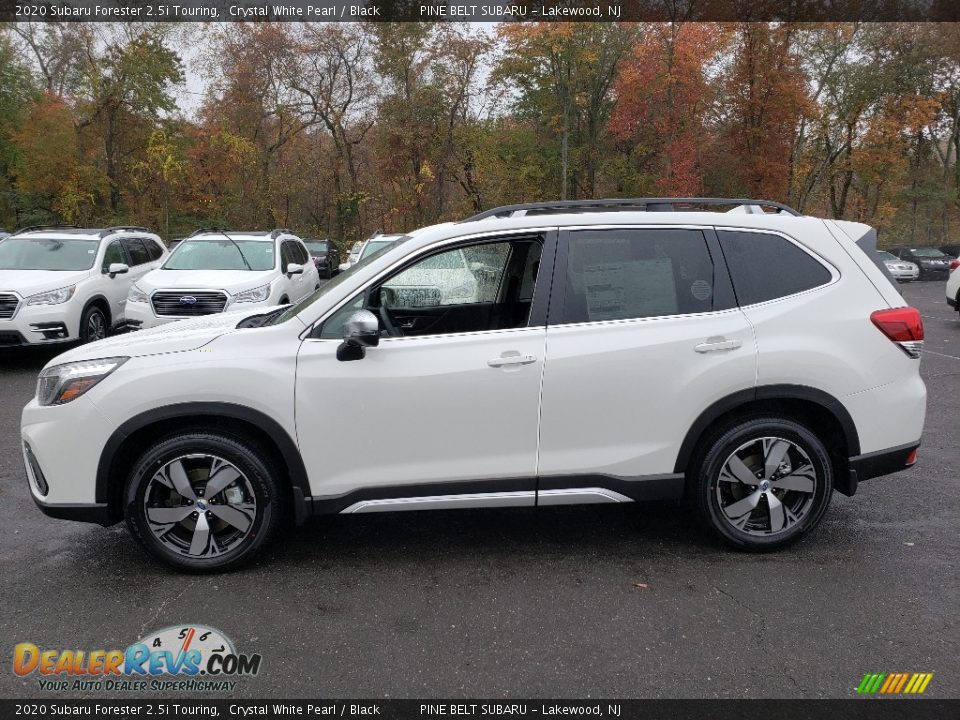 Crystal White Pearl 2020 Subaru Forester 2.5i Touring Photo #3