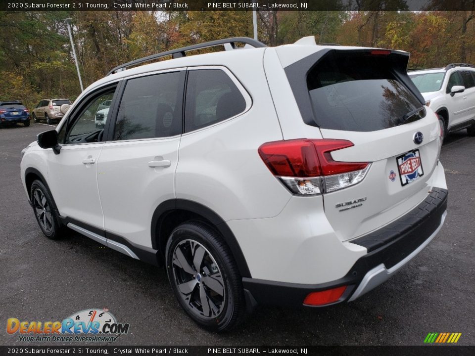 2020 Subaru Forester 2.5i Touring Crystal White Pearl / Black Photo #4