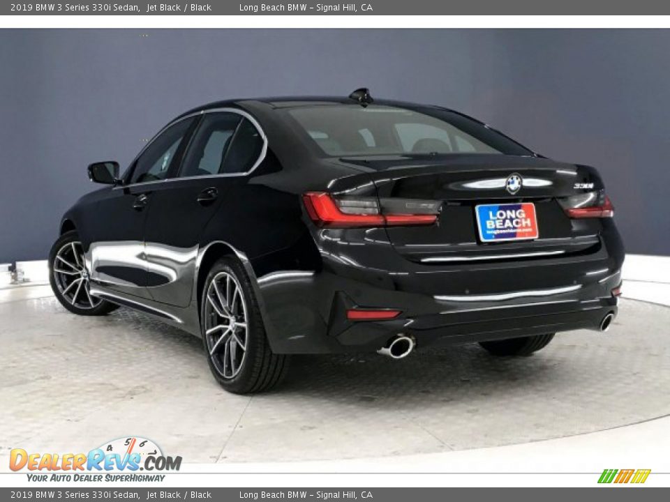 2019 BMW 3 Series 330i Sedan Jet Black / Black Photo #10