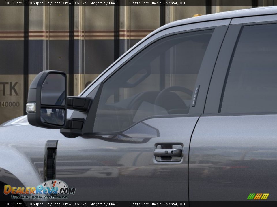 2019 Ford F350 Super Duty Lariat Crew Cab 4x4 Magnetic / Black Photo #20