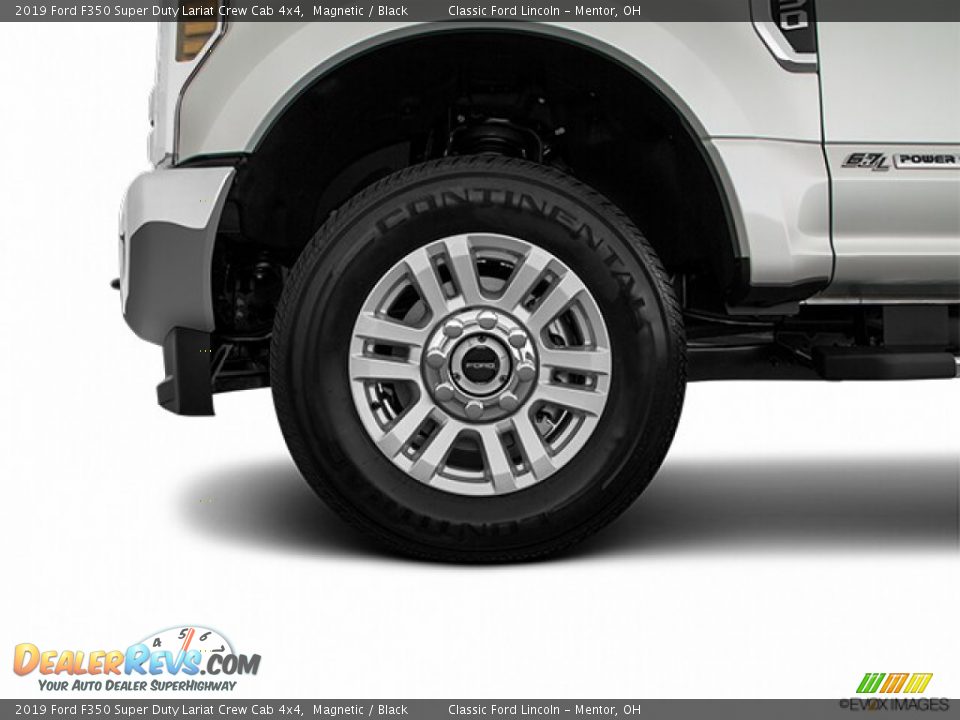 2019 Ford F350 Super Duty Lariat Crew Cab 4x4 Magnetic / Black Photo #27