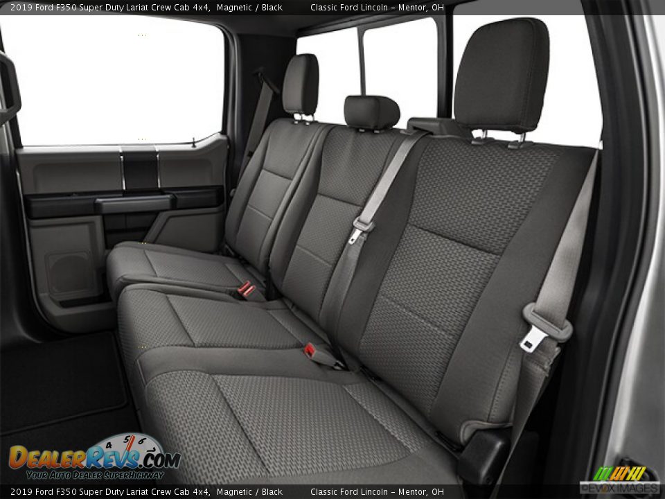 2019 Ford F350 Super Duty Lariat Crew Cab 4x4 Magnetic / Black Photo #34
