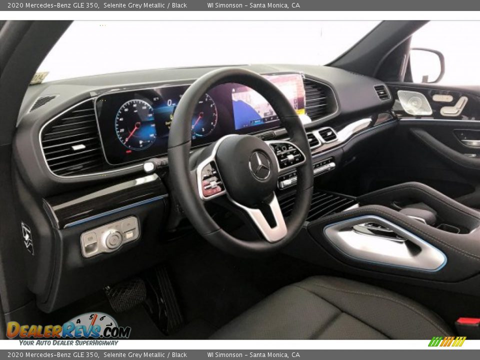 2020 Mercedes-Benz GLE 350 Selenite Grey Metallic / Black Photo #4