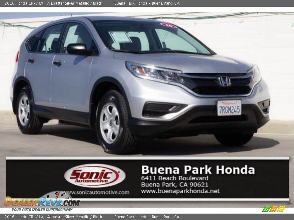 2016 Honda CR-V LX Alabaster Silver Metallic / Black Photo #1