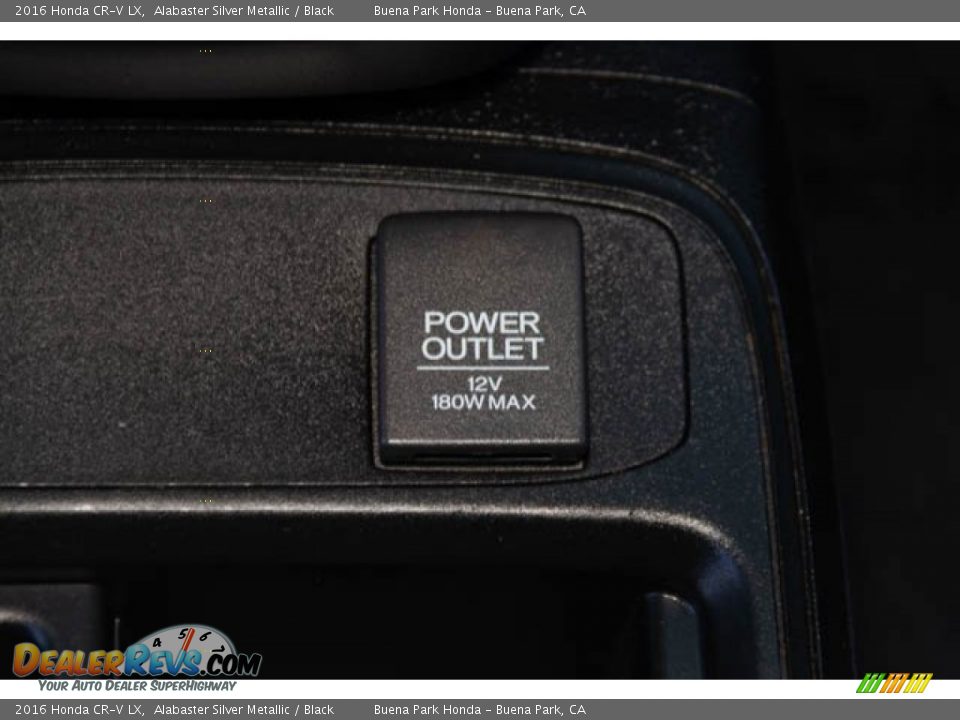 2016 Honda CR-V LX Alabaster Silver Metallic / Black Photo #12