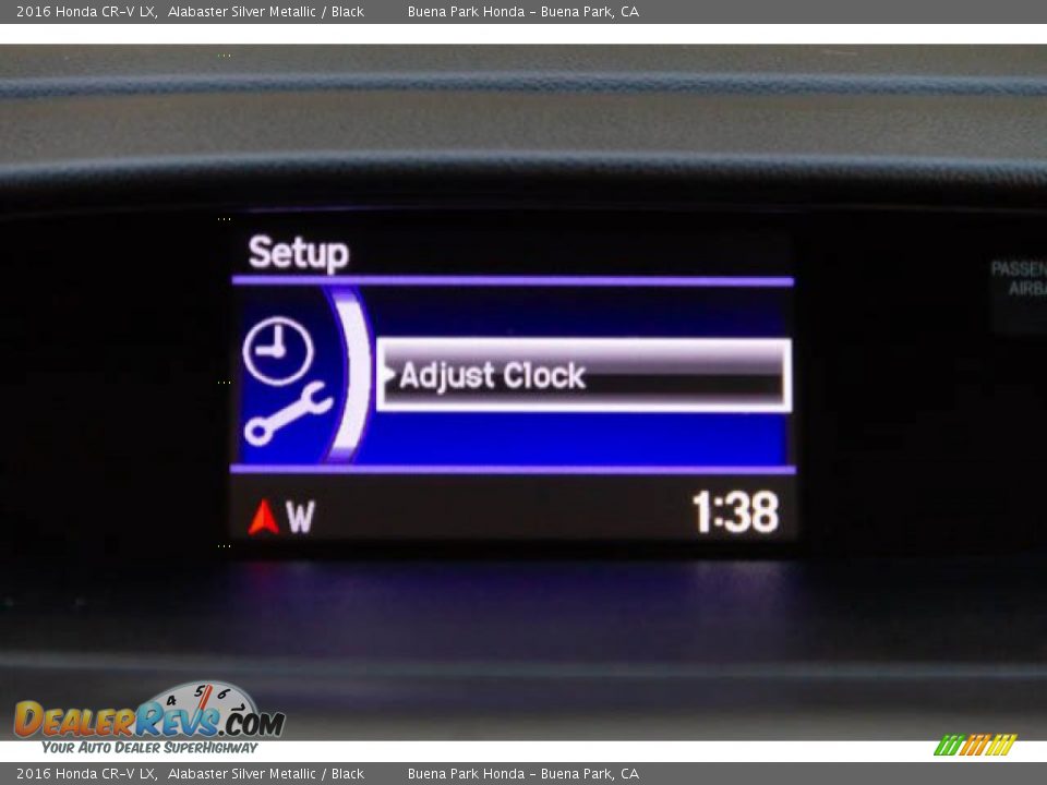 2016 Honda CR-V LX Alabaster Silver Metallic / Black Photo #20