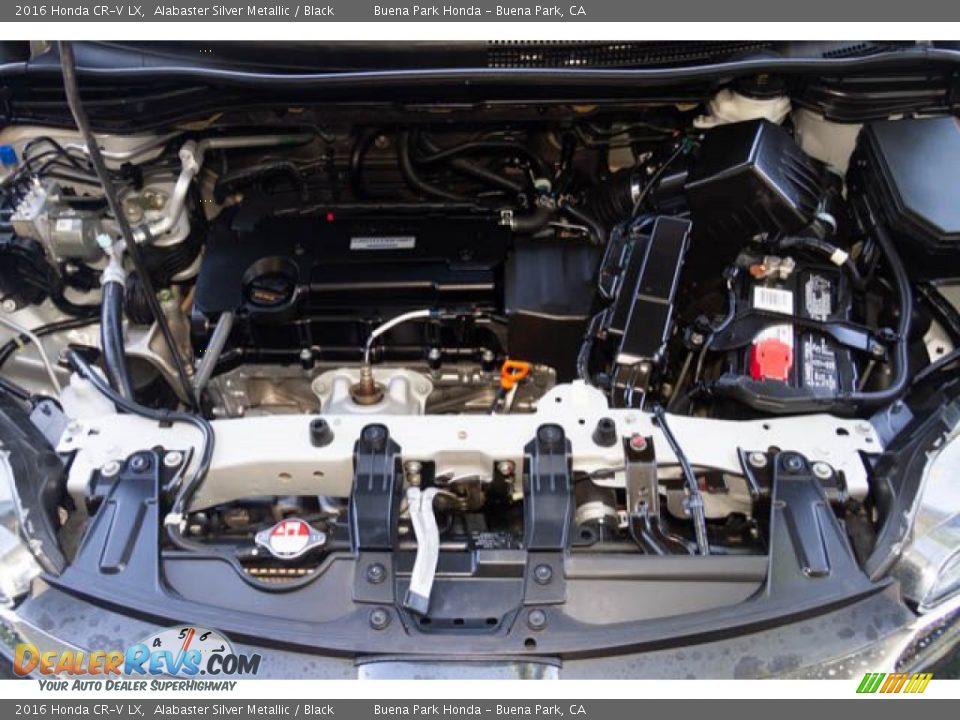 2016 Honda CR-V LX Alabaster Silver Metallic / Black Photo #28