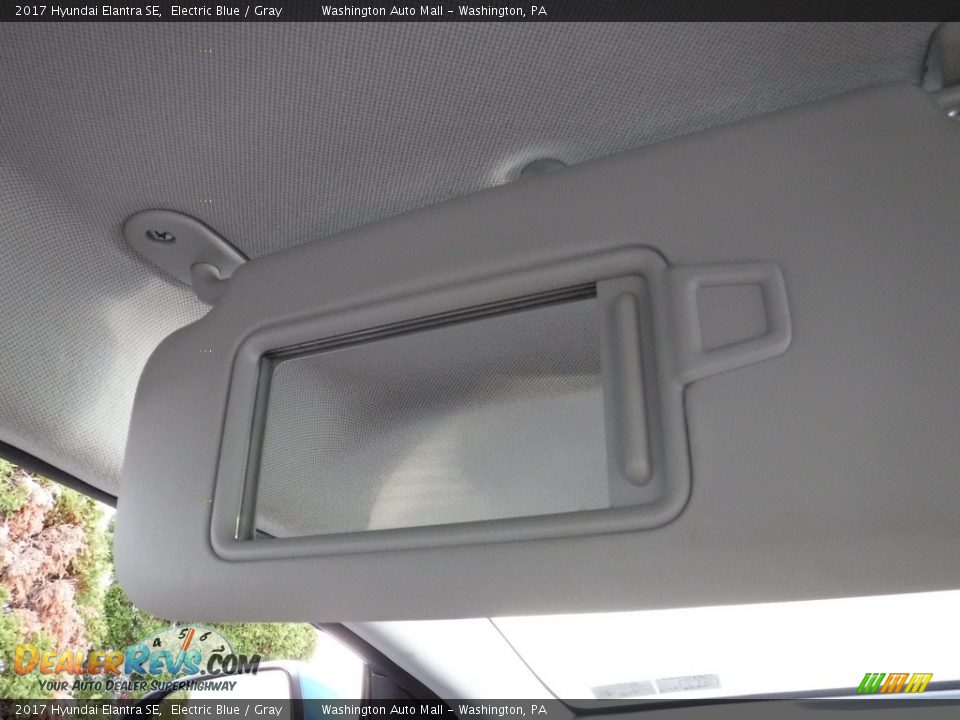 2017 Hyundai Elantra SE Electric Blue / Gray Photo #20