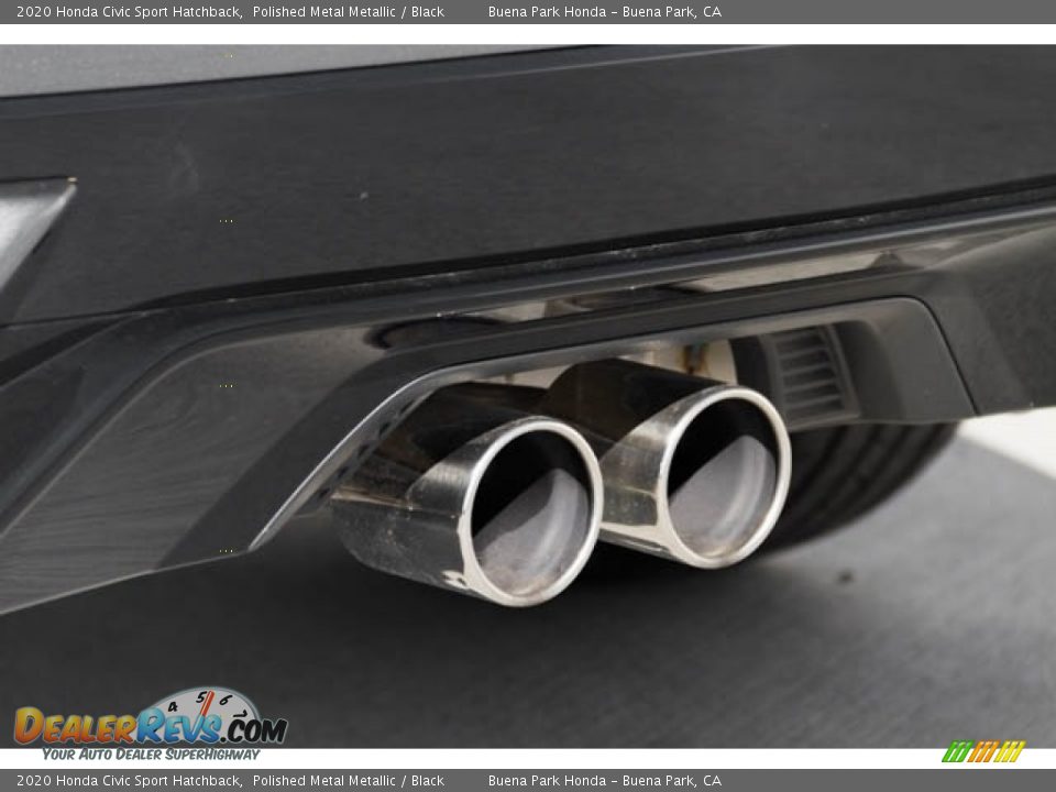 2020 Honda Civic Sport Hatchback Polished Metal Metallic / Black Photo #9