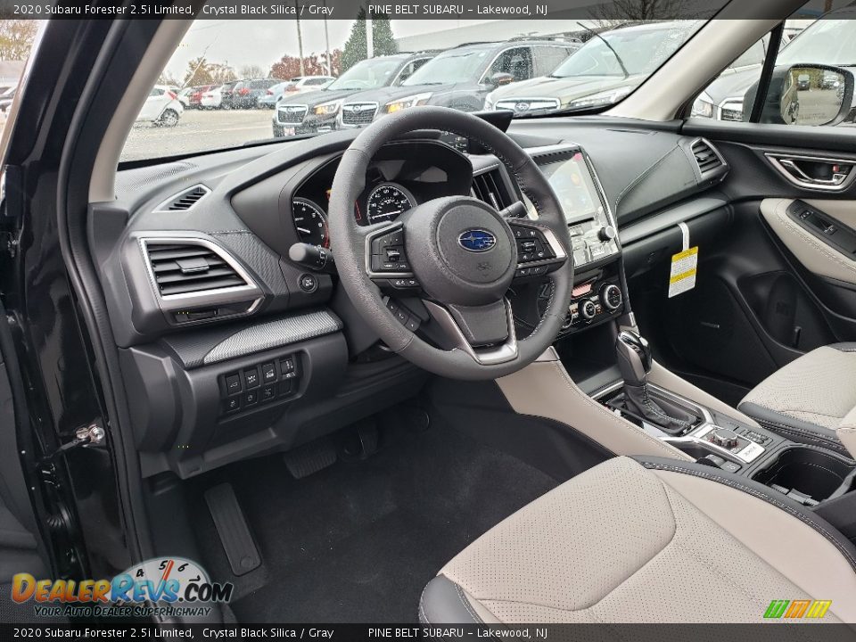 Gray Interior - 2020 Subaru Forester 2.5i Limited Photo #7