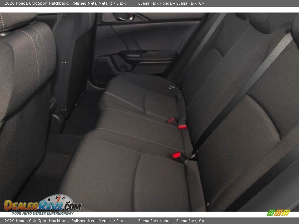 2020 Honda Civic Sport Hatchback Polished Metal Metallic / Black Photo #23