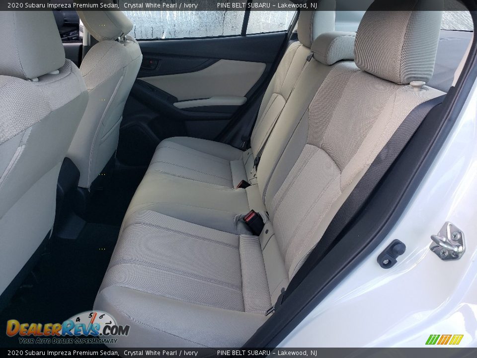 Rear Seat of 2020 Subaru Impreza Premium Sedan Photo #6
