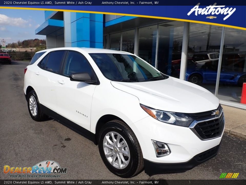 2020 Chevrolet Equinox LS AWD Summit White / Ash Gray Photo #1