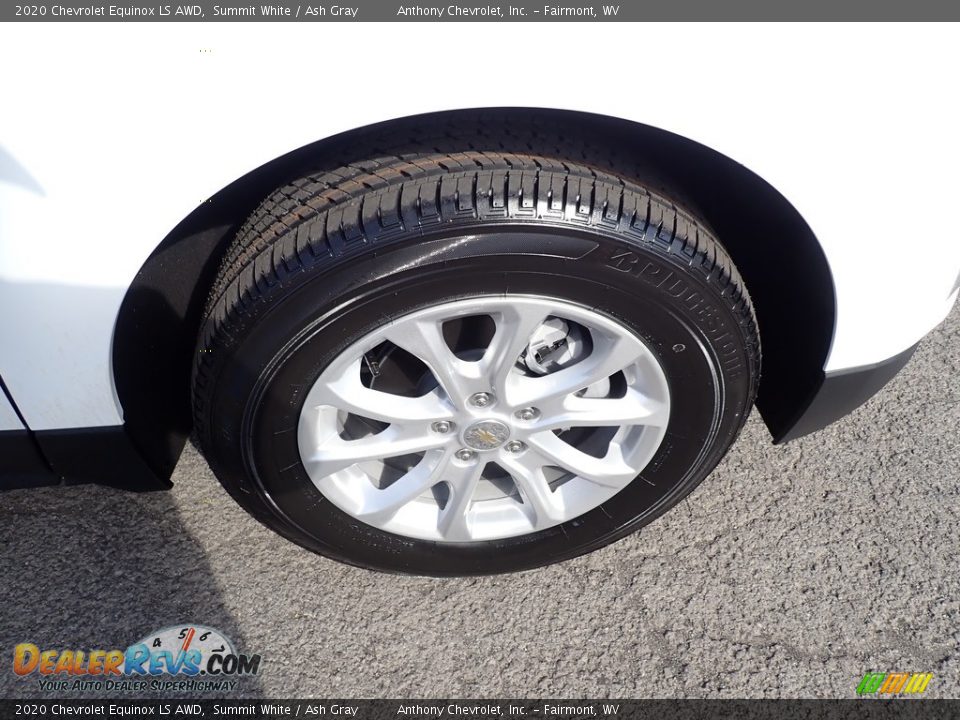 2020 Chevrolet Equinox LS AWD Summit White / Ash Gray Photo #2
