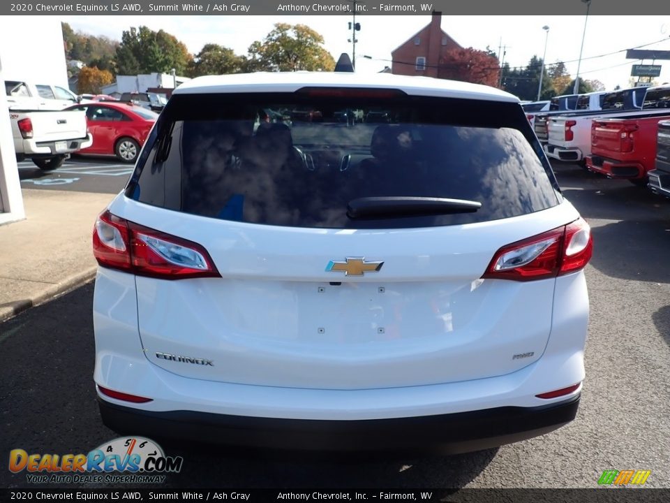2020 Chevrolet Equinox LS AWD Summit White / Ash Gray Photo #5