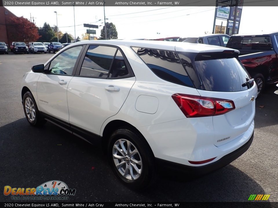 2020 Chevrolet Equinox LS AWD Summit White / Ash Gray Photo #6