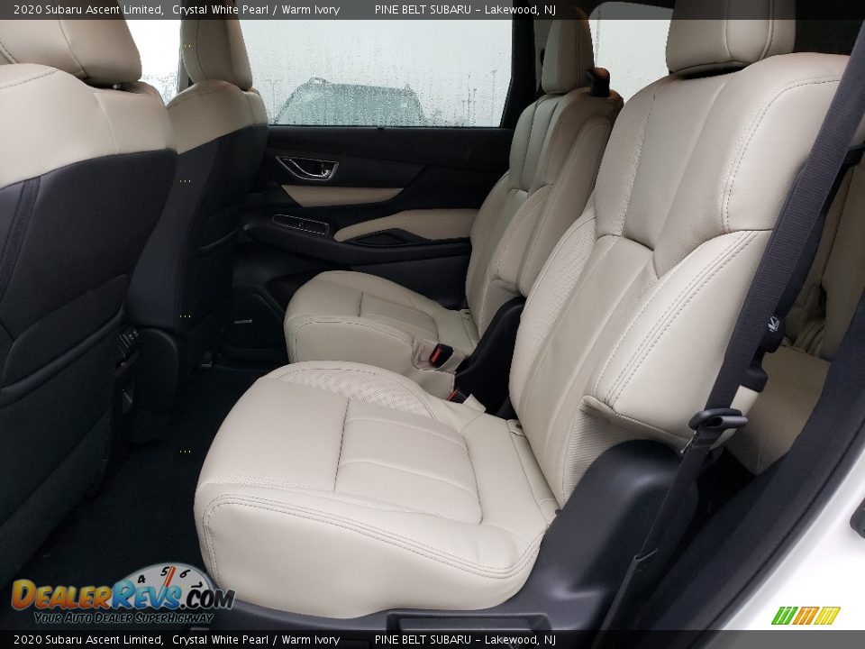 Rear Seat of 2020 Subaru Ascent Limited Photo #6
