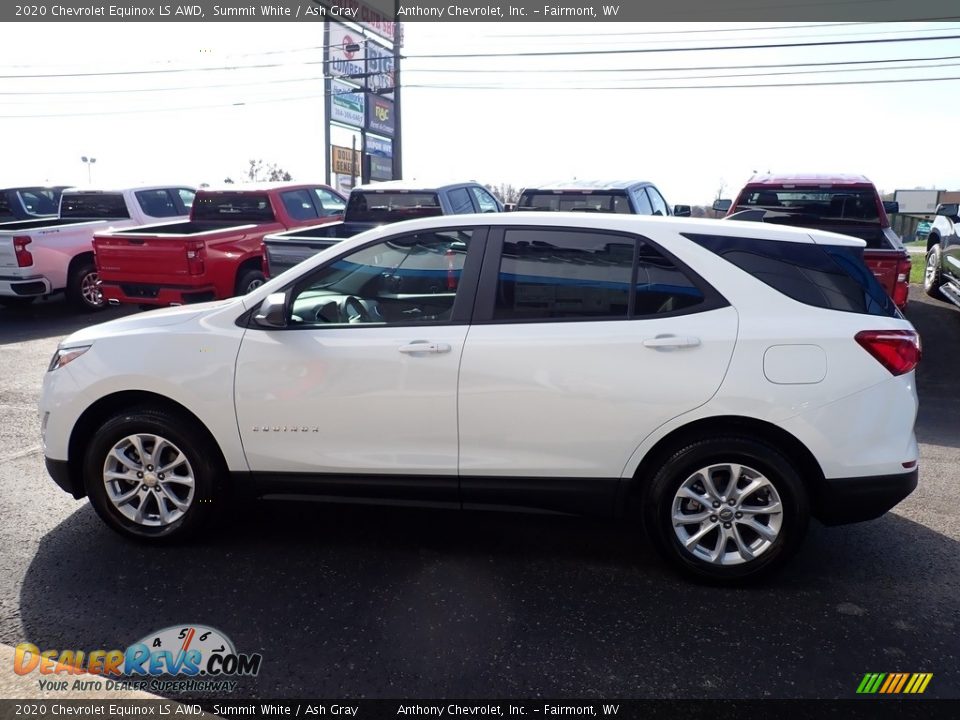 2020 Chevrolet Equinox LS AWD Summit White / Ash Gray Photo #7