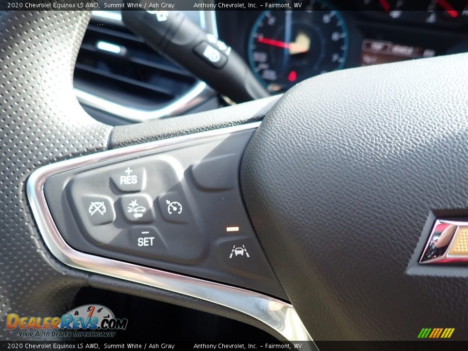 2020 Chevrolet Equinox LS AWD Summit White / Ash Gray Photo #19