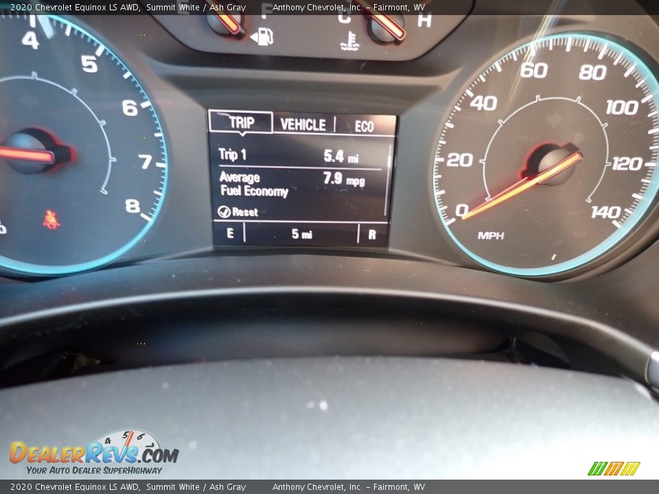 2020 Chevrolet Equinox LS AWD Summit White / Ash Gray Photo #20