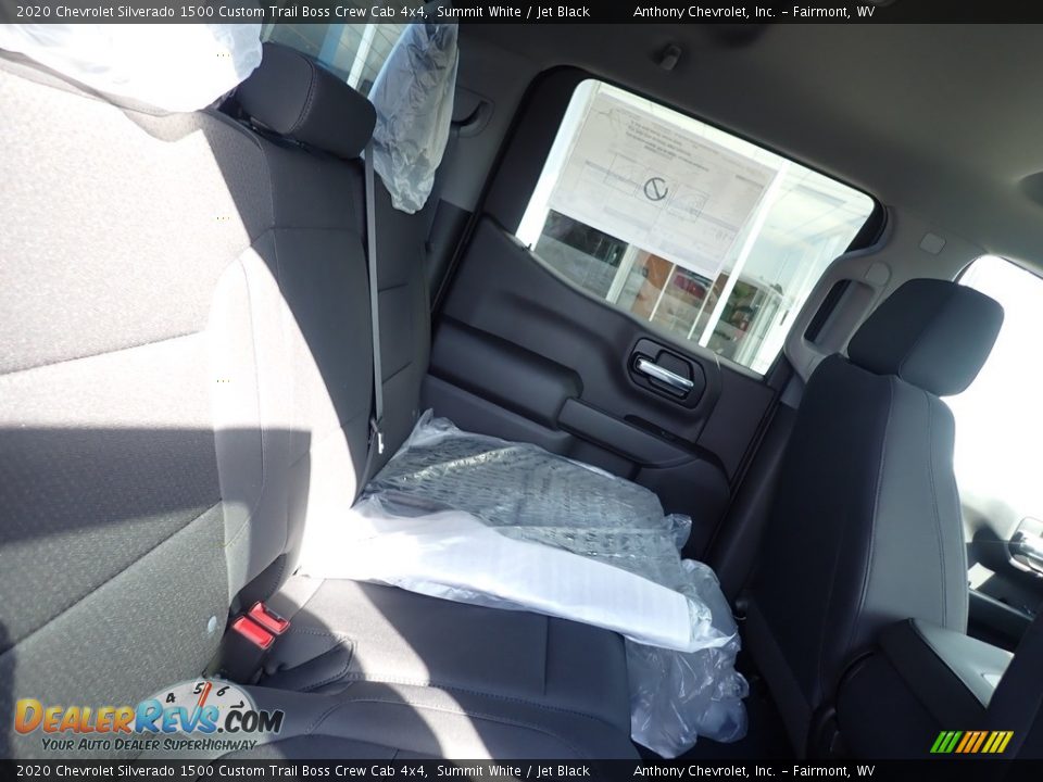 2020 Chevrolet Silverado 1500 Custom Trail Boss Crew Cab 4x4 Summit White / Jet Black Photo #5