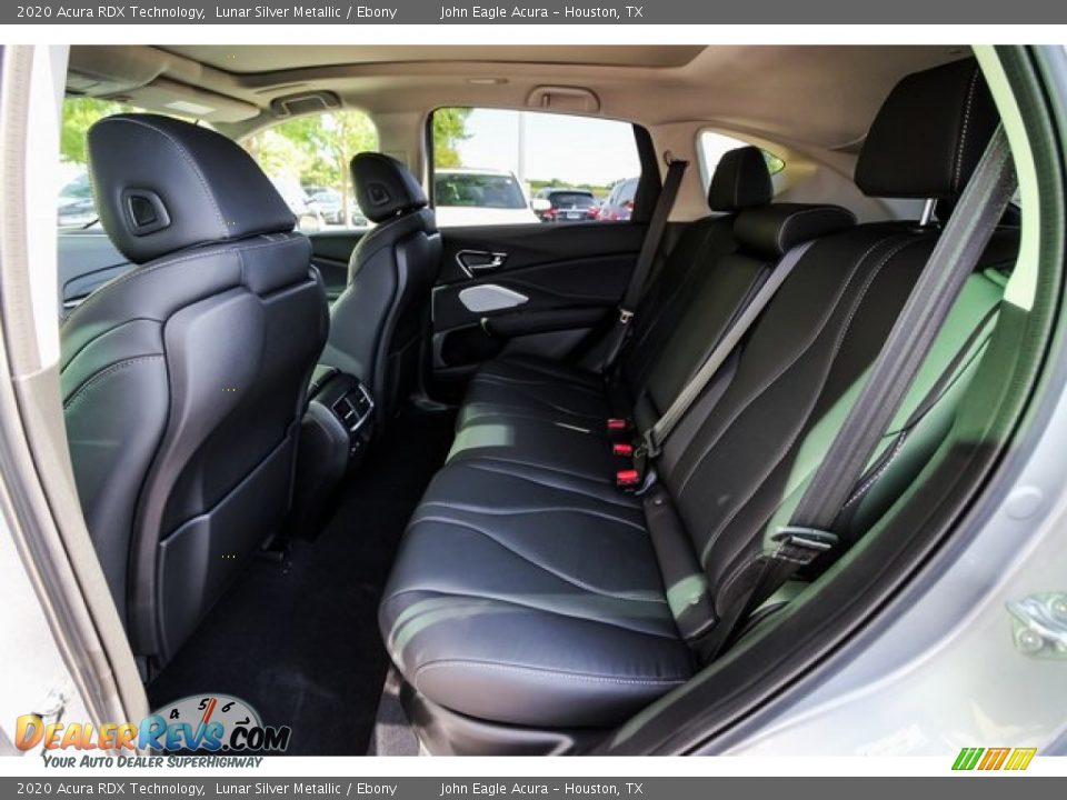 2020 Acura RDX Technology Lunar Silver Metallic / Ebony Photo #18