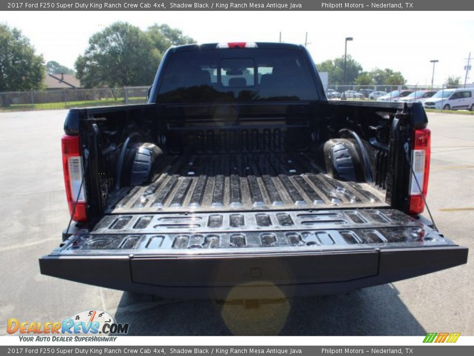 2017 Ford F250 Super Duty King Ranch Crew Cab 4x4 Shadow Black / King Ranch Mesa Antique Java Photo #24