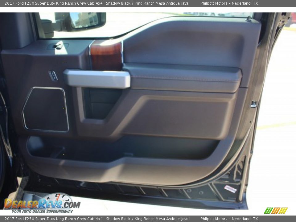 2017 Ford F250 Super Duty King Ranch Crew Cab 4x4 Shadow Black / King Ranch Mesa Antique Java Photo #27