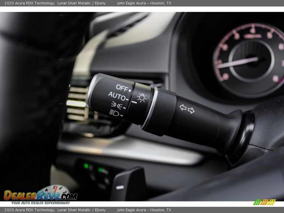 2020 Acura RDX Technology Lunar Silver Metallic / Ebony Photo #34