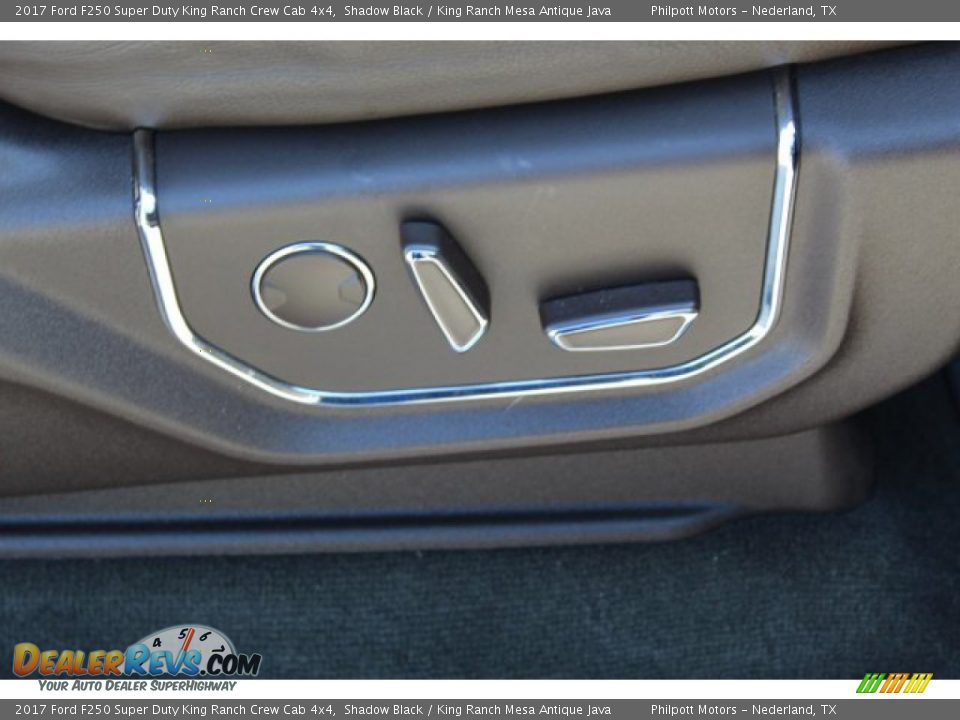 2017 Ford F250 Super Duty King Ranch Crew Cab 4x4 Shadow Black / King Ranch Mesa Antique Java Photo #29
