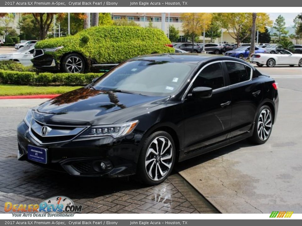 2017 Acura ILX Premium A-Spec Crystal Black Pearl / Ebony Photo #3