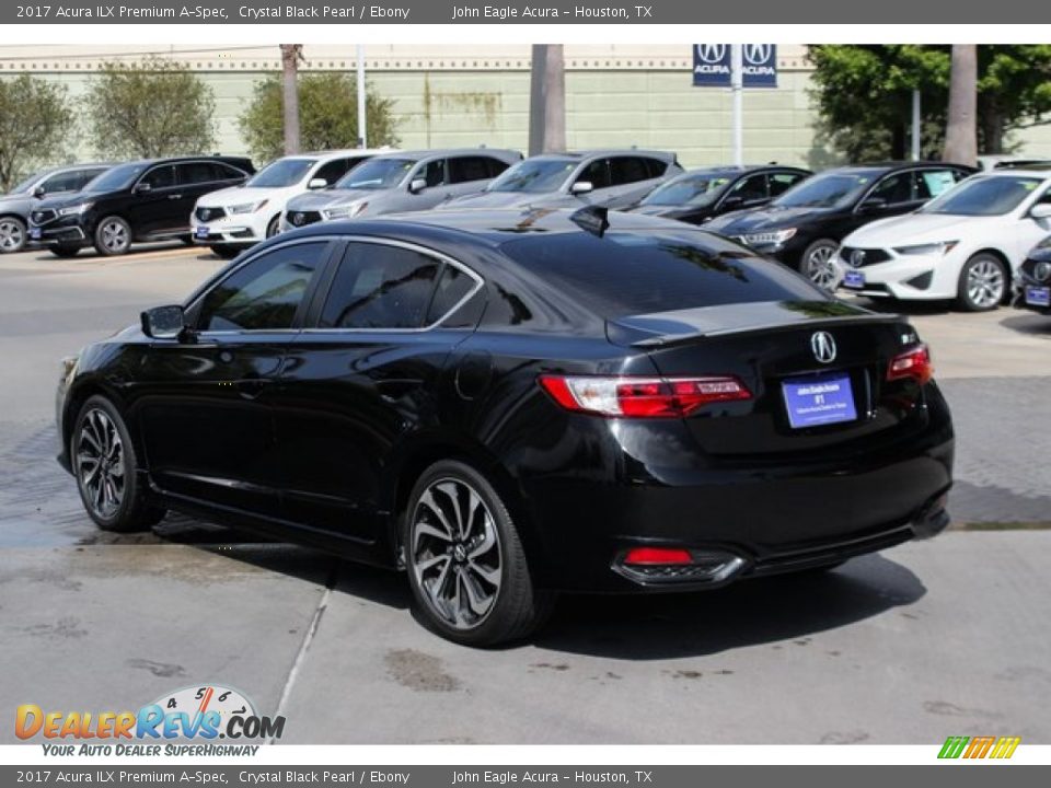 2017 Acura ILX Premium A-Spec Crystal Black Pearl / Ebony Photo #5