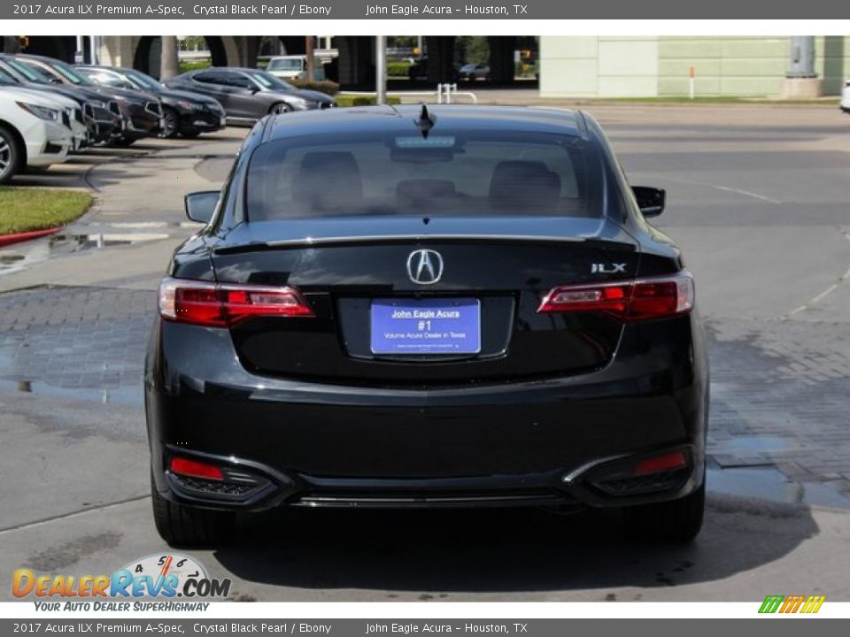 2017 Acura ILX Premium A-Spec Crystal Black Pearl / Ebony Photo #6