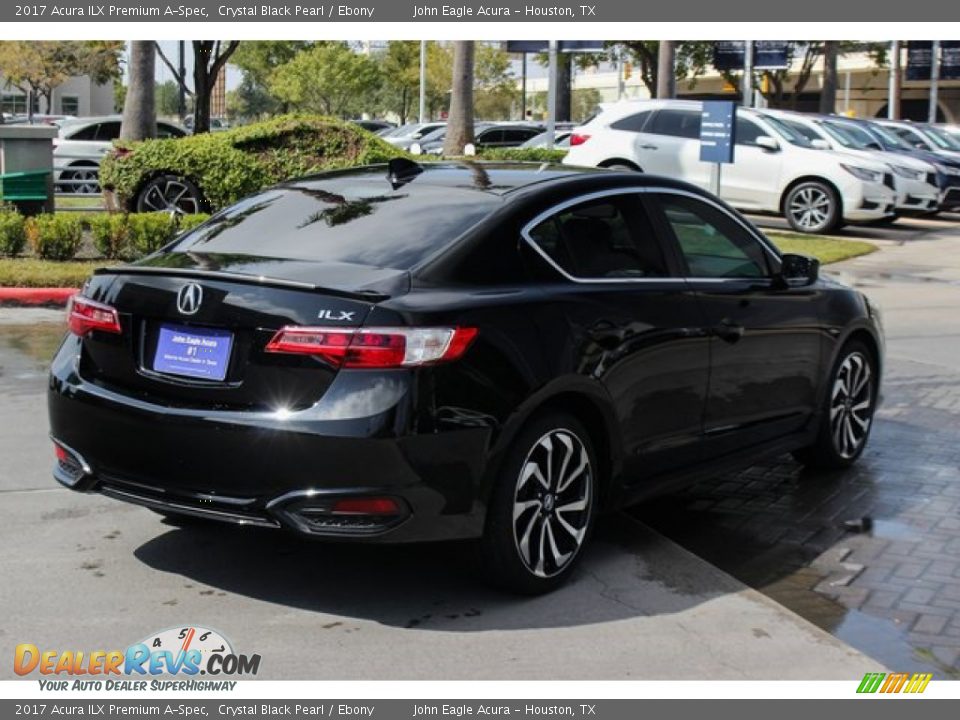 2017 Acura ILX Premium A-Spec Crystal Black Pearl / Ebony Photo #7