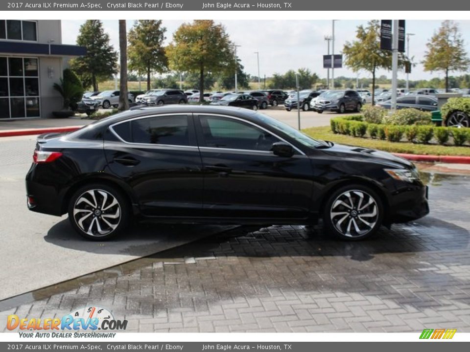 2017 Acura ILX Premium A-Spec Crystal Black Pearl / Ebony Photo #8
