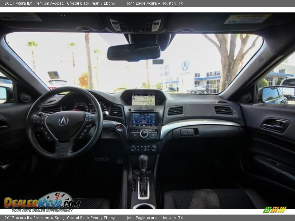 2017 Acura ILX Premium A-Spec Crystal Black Pearl / Ebony Photo #9