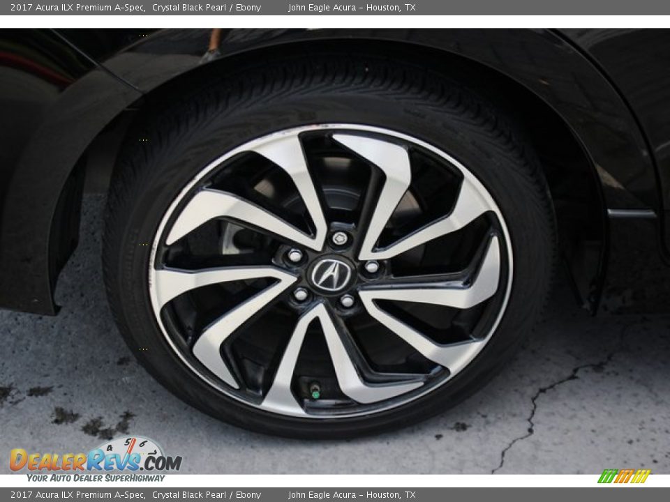 2017 Acura ILX Premium A-Spec Crystal Black Pearl / Ebony Photo #11