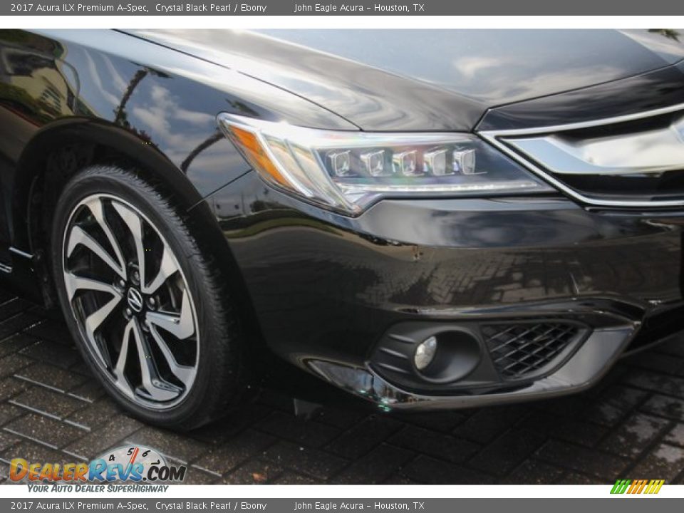 2017 Acura ILX Premium A-Spec Crystal Black Pearl / Ebony Photo #12